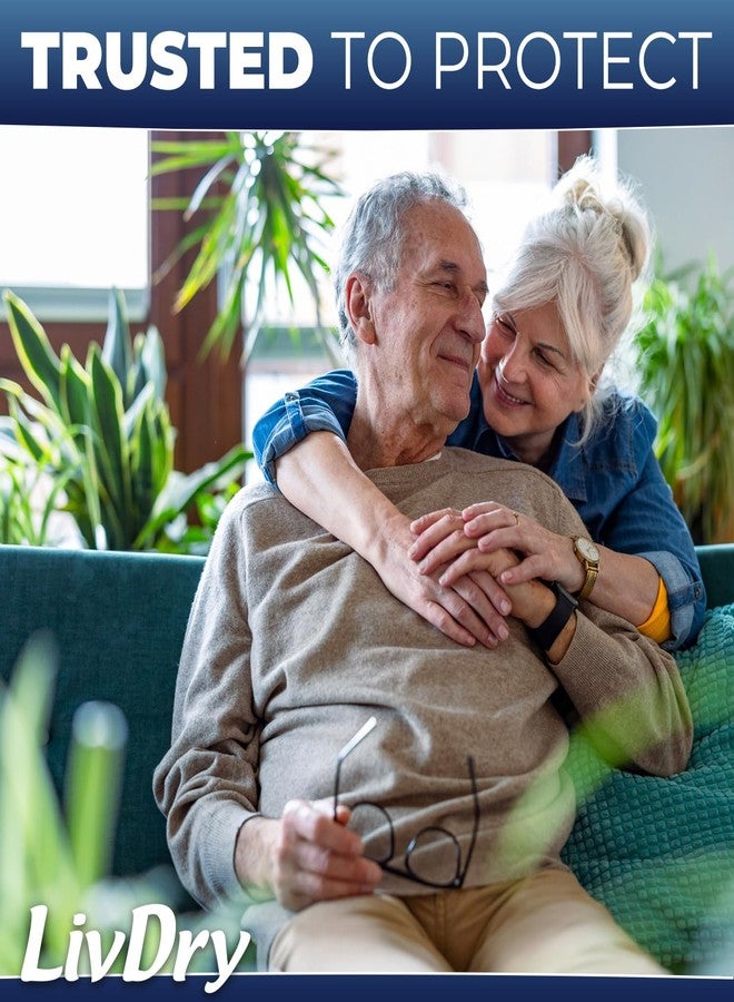  ليفدري حفاضات ليف دراي إندورا دراي ماكس للكبار مزودة بأشرطة لاصقة، تدوم حتى 12 ساعة، سراويل داخلية فائقة الامتصاص لسلس البول، سراويل داخلية مانعة للتسرب، مقاس كبير، عبوة من 16 قطعة - Image 5